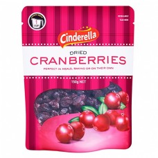 Cinderella Cranberries Dried 蔓越莓干 150g 
